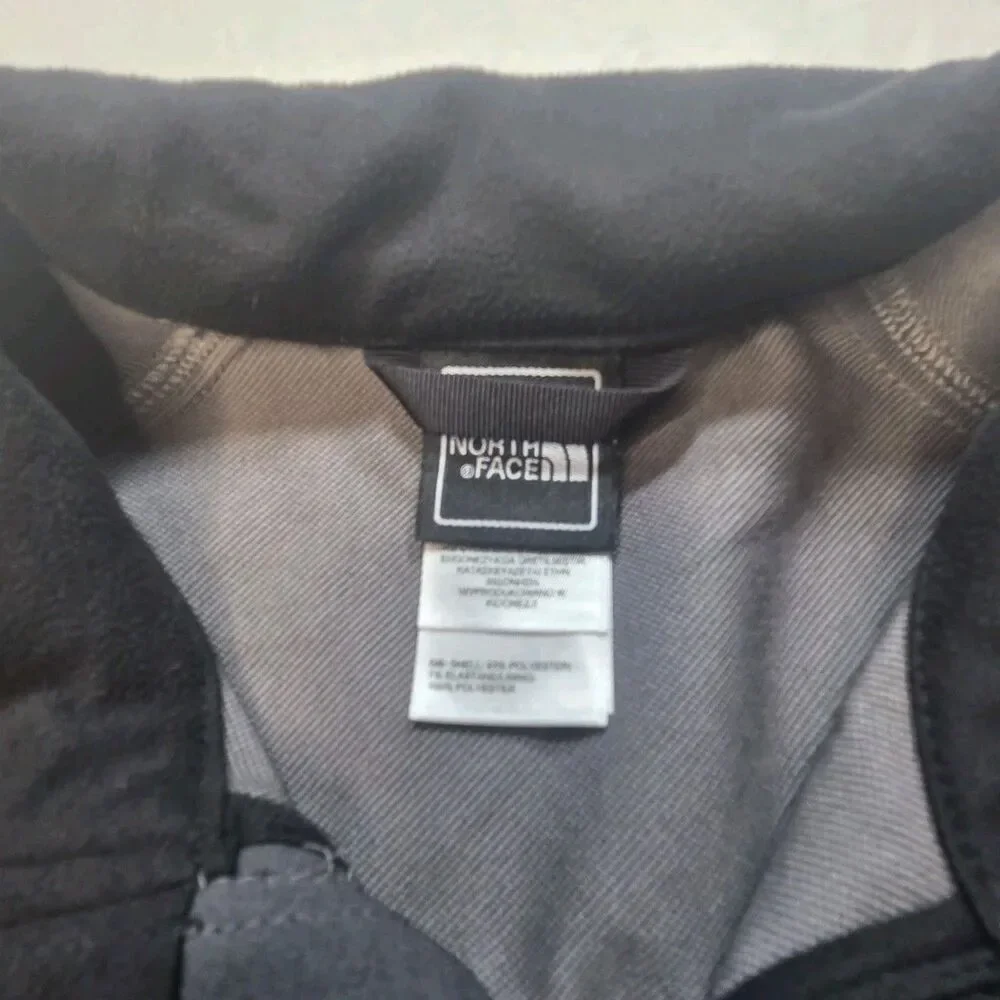 The North Face FlashDry Gray Softshell Jacket Full Zip Women’s  Size Small